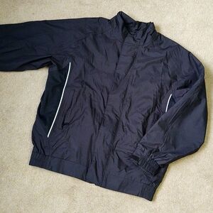 EUC FootJoys Dry Joy waterproof rain jacket, no hood